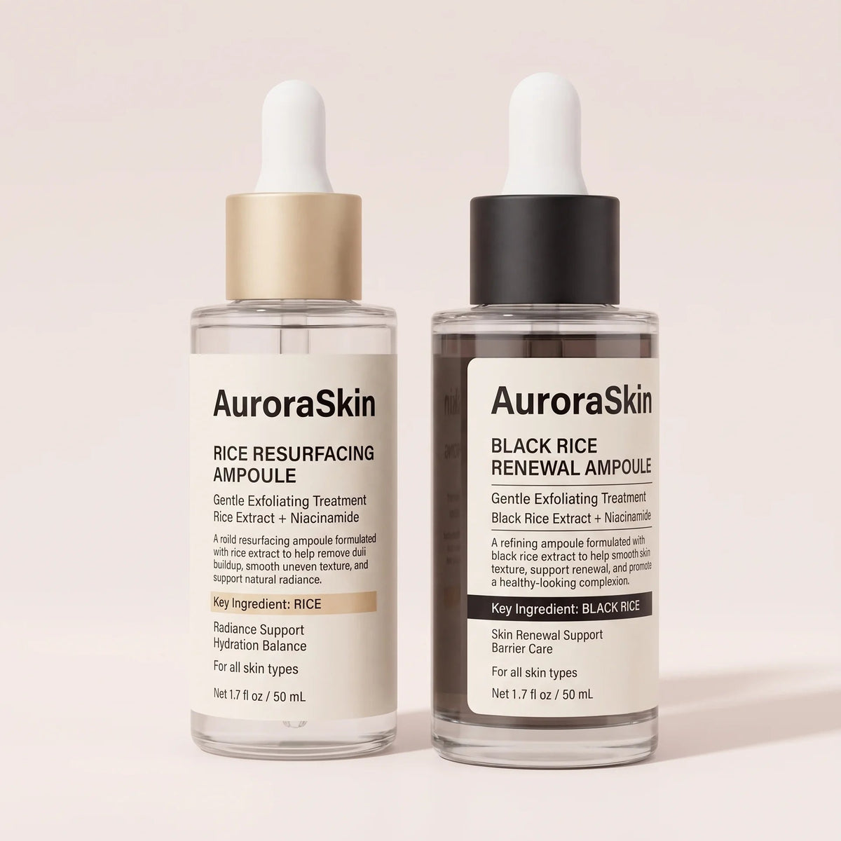 AuroraSkin Rice Peel Shot Duo